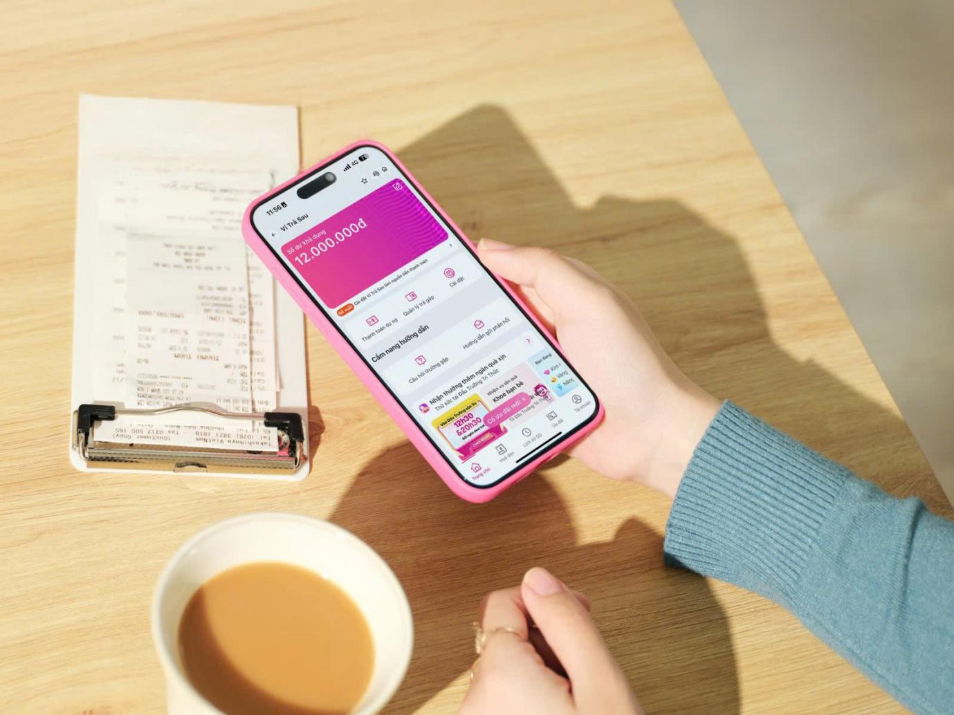 Minh họa hợp tác ngân hàng và fintech